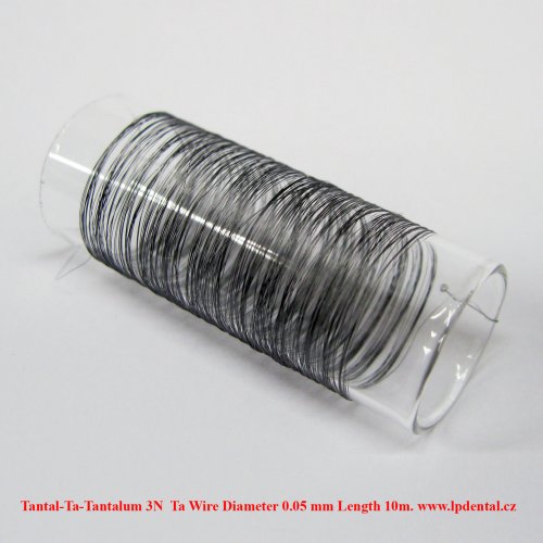 Tantal-Ta-Tantalum 3N  Ta Wire Diameter 0.05 mm Length 10m. 3.jpg